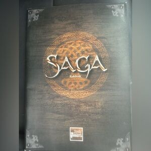 Saga Rulebook with Celtic Design